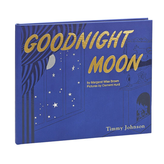 Goodnight Moon Personalized Leather Book